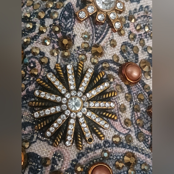 Atalina Slip on Rhinestone Sequin Flats Shoes Women's Size 8 (true size 6-7) - Picture 8 of 10